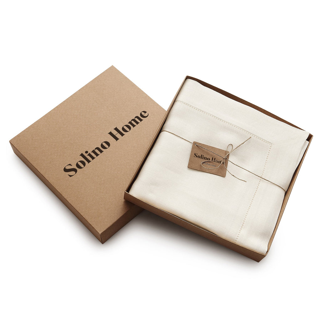 Classic Hemstitch Tablecloth