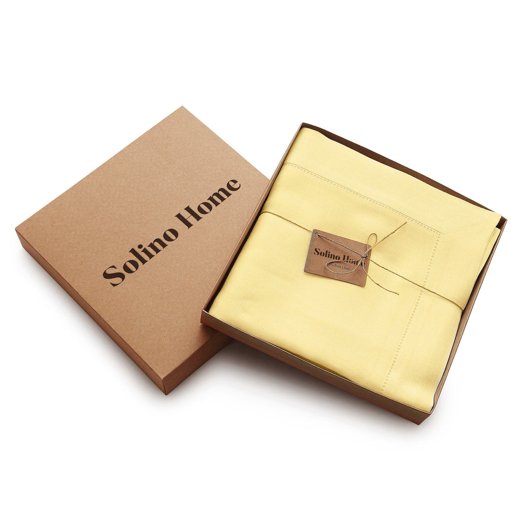 Classic Hemstitch Tablecloth