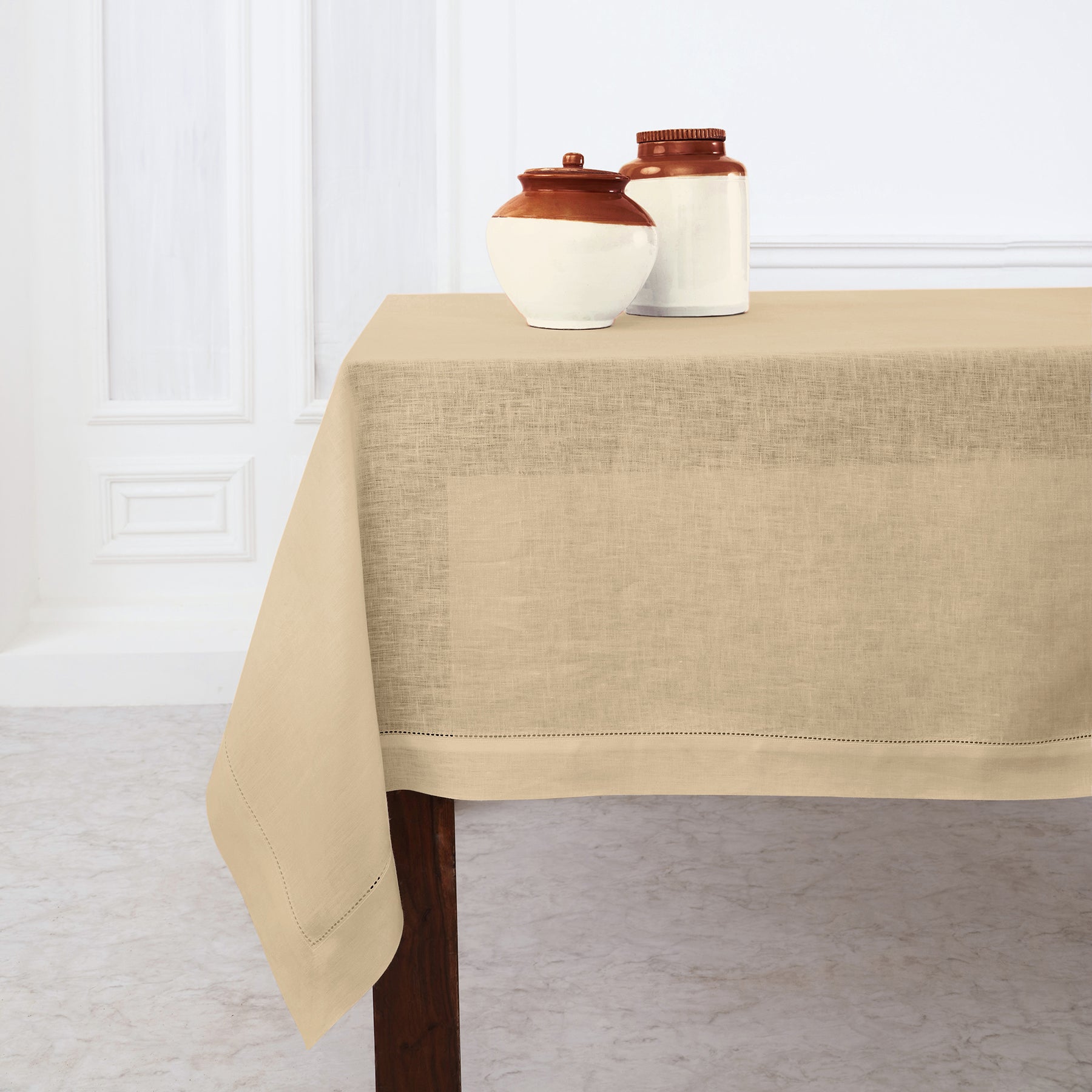 Classic Hemstitch Tablecloth