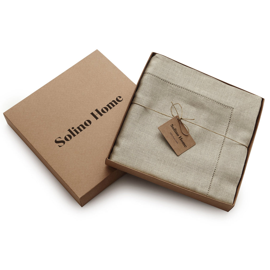 Classic Hemstitch Tablecloth