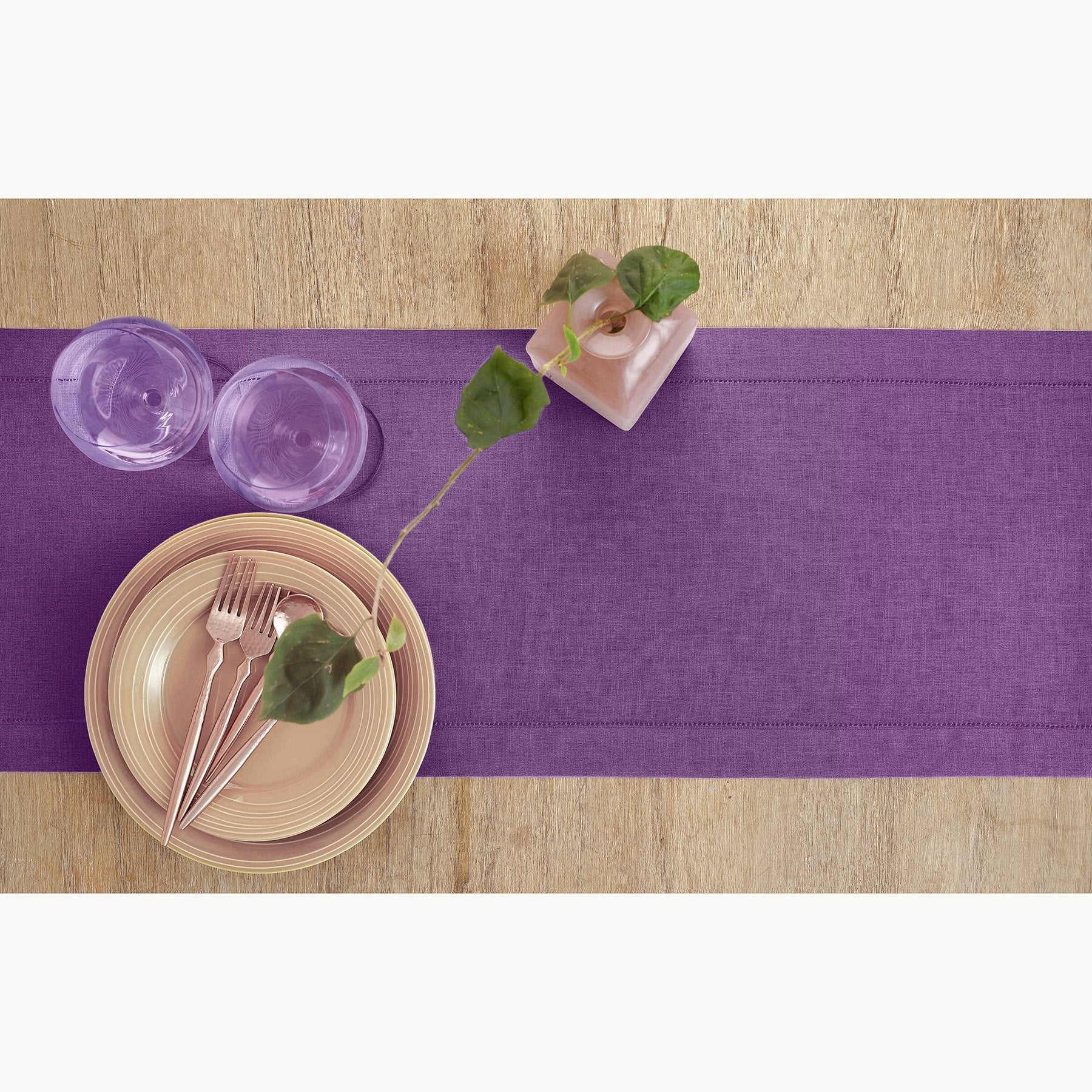 Classic Hemstitch Table Runner