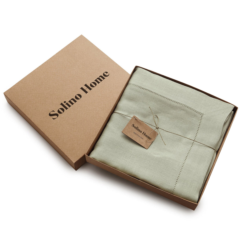 Classic Hemstitch Tablecloth