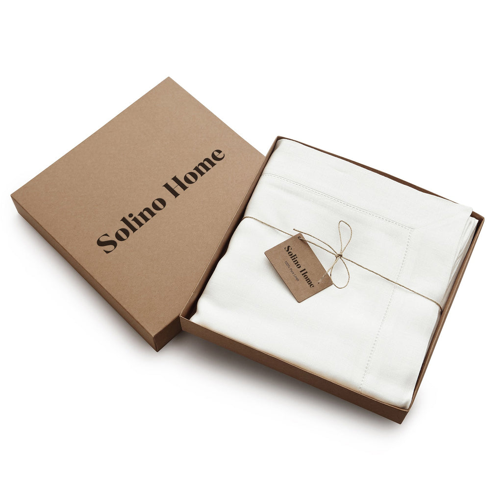 Classic Hemstitch Tablecloth