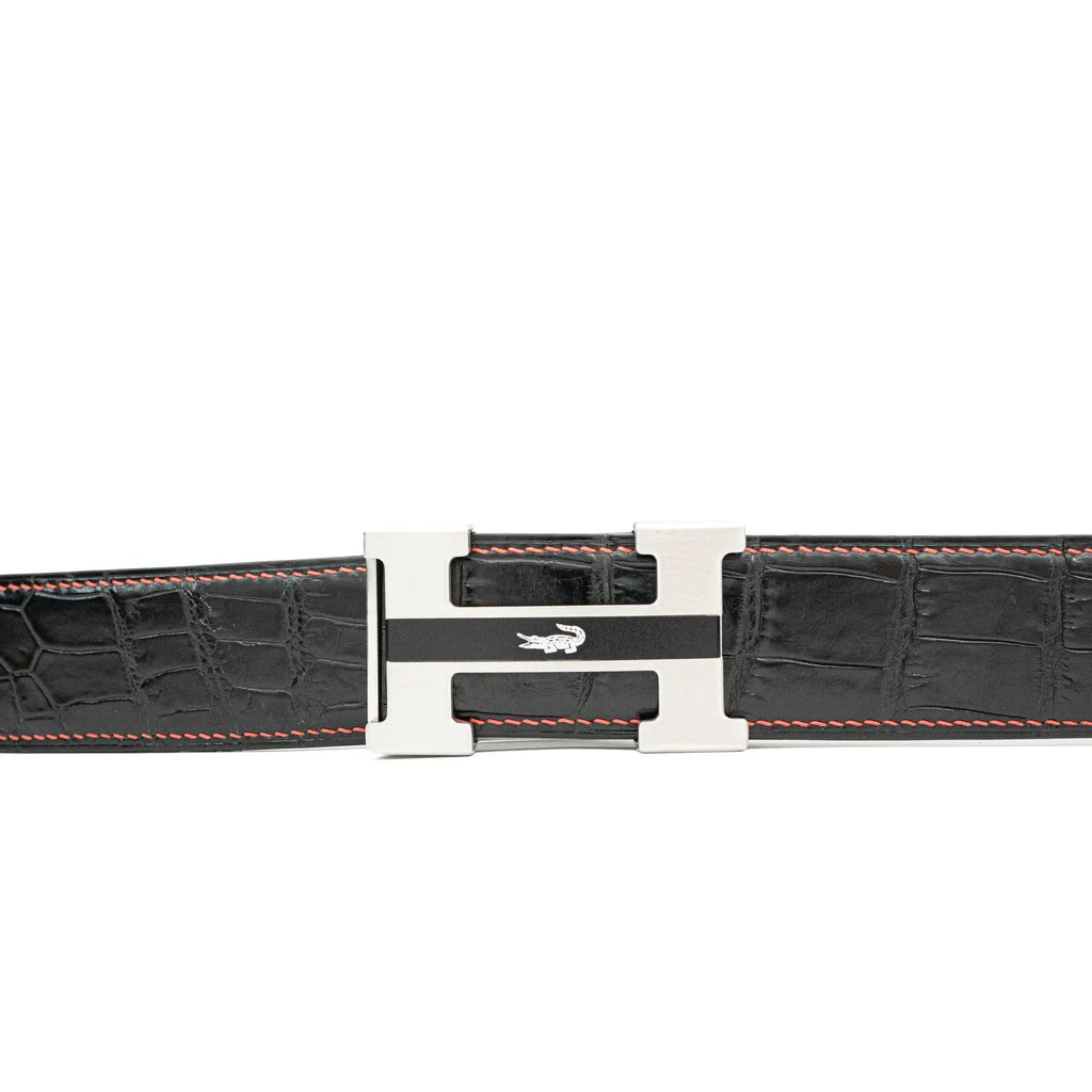 Handcrafted Alligator Leather Belts DVG116