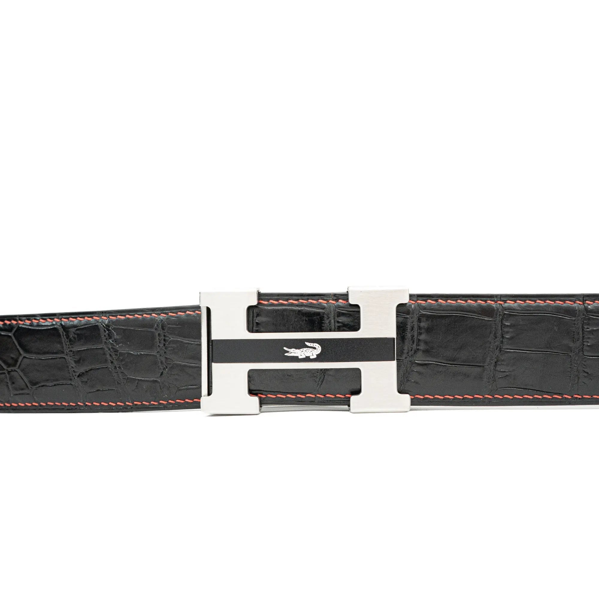 Handcrafted Alligator Leather Belts DVG116