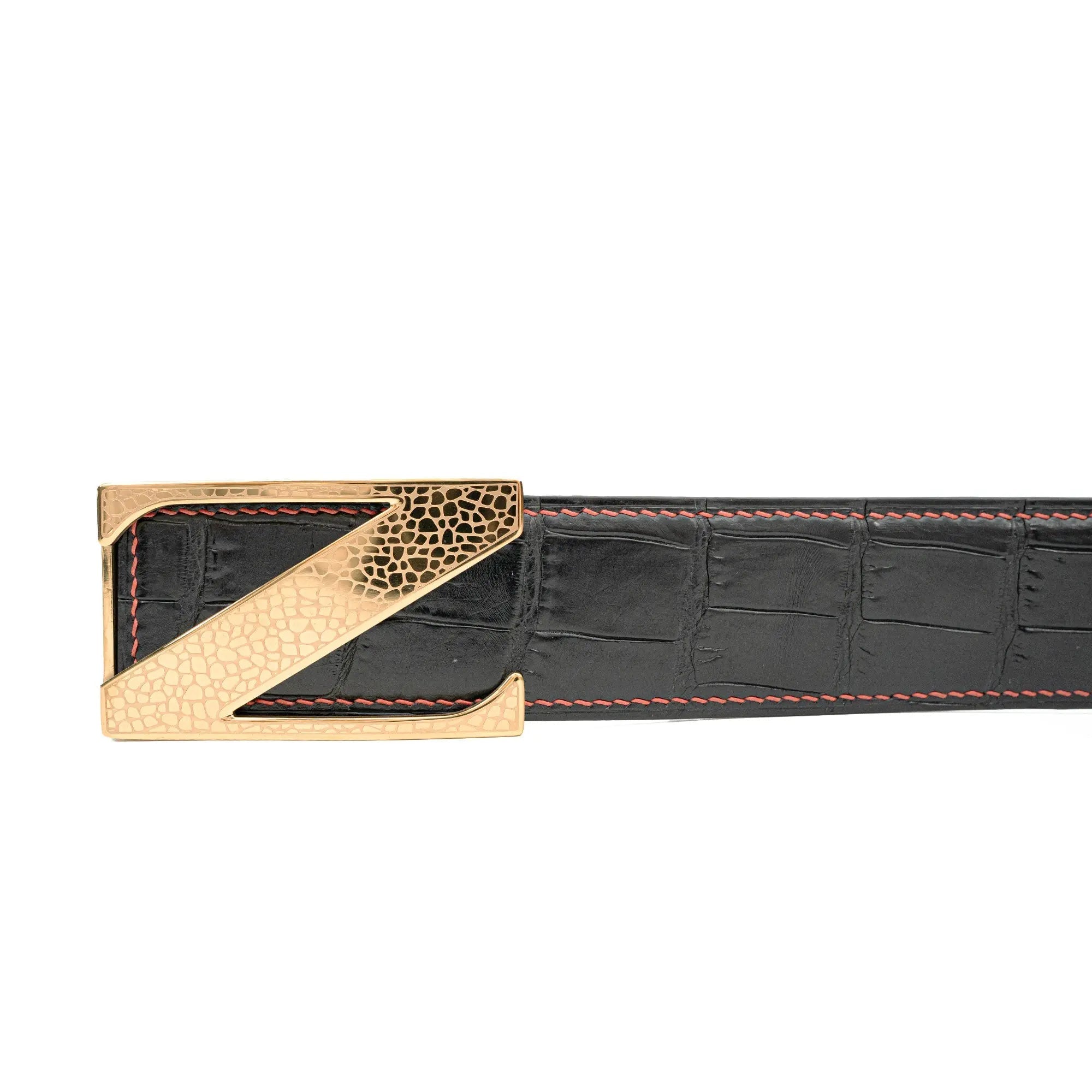 Handcrafted Alligator Leather Belts DVG146