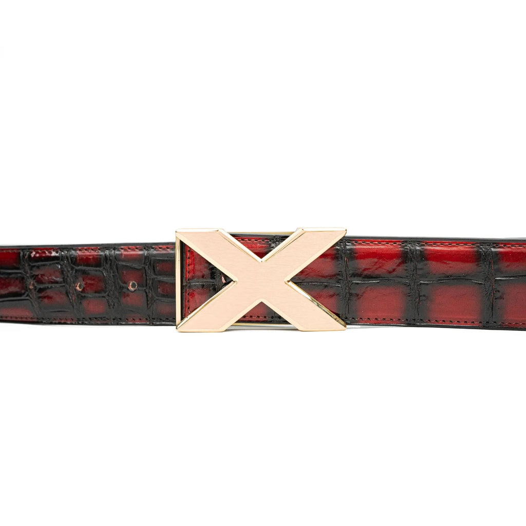 Handcrafted Alligator Leather Belts DVG220