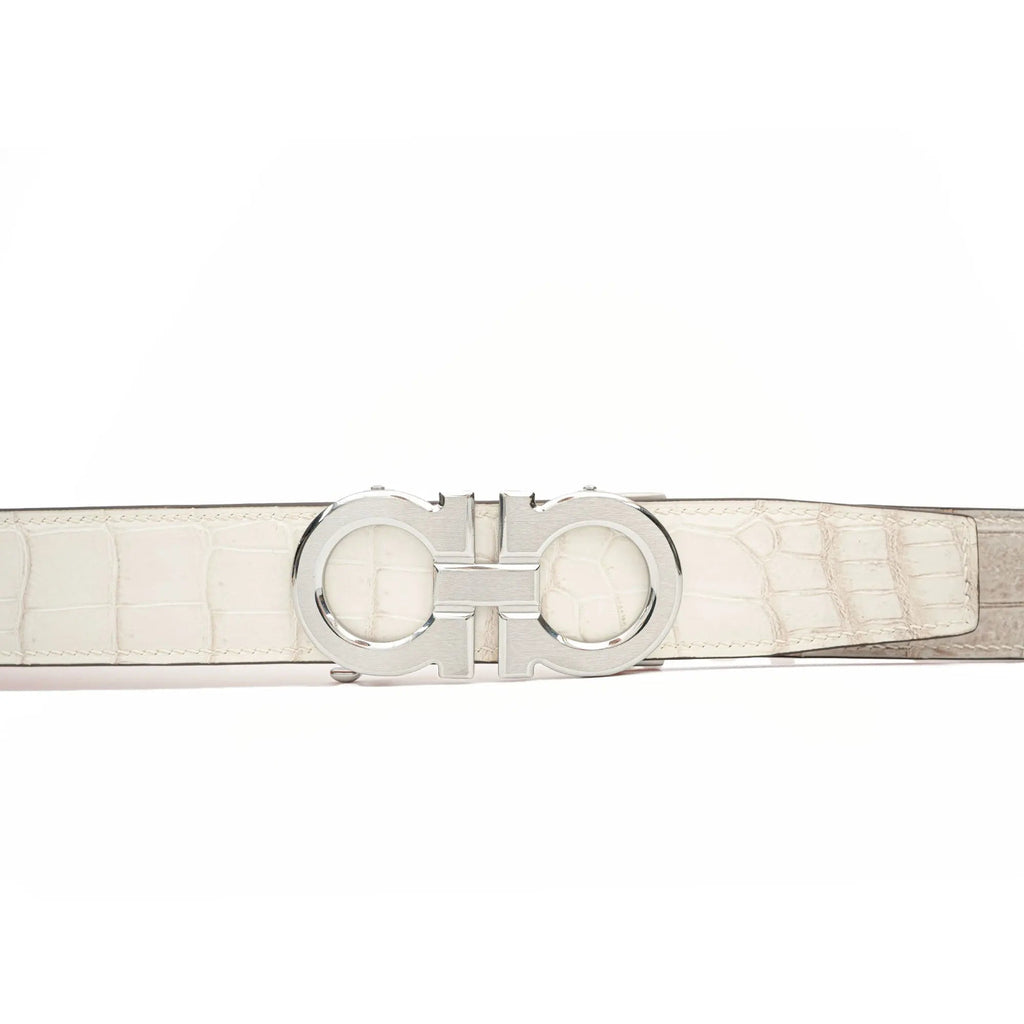 Handcrafted Alligator Leather Belts DVG252