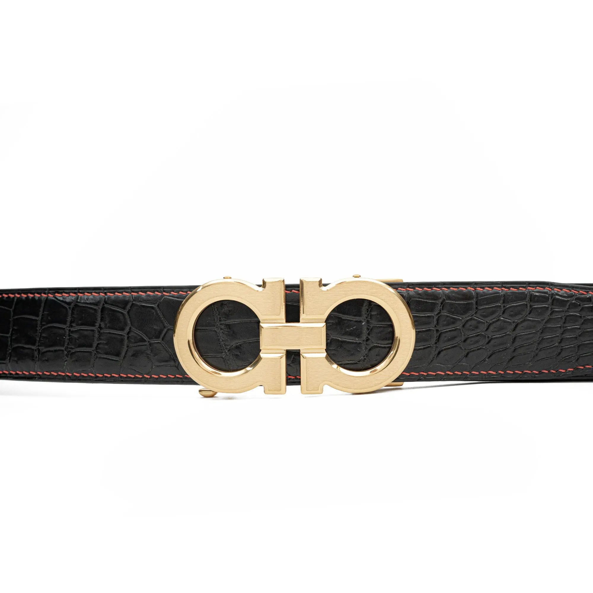 Handcrafted Alligator Leather Belts DVG259