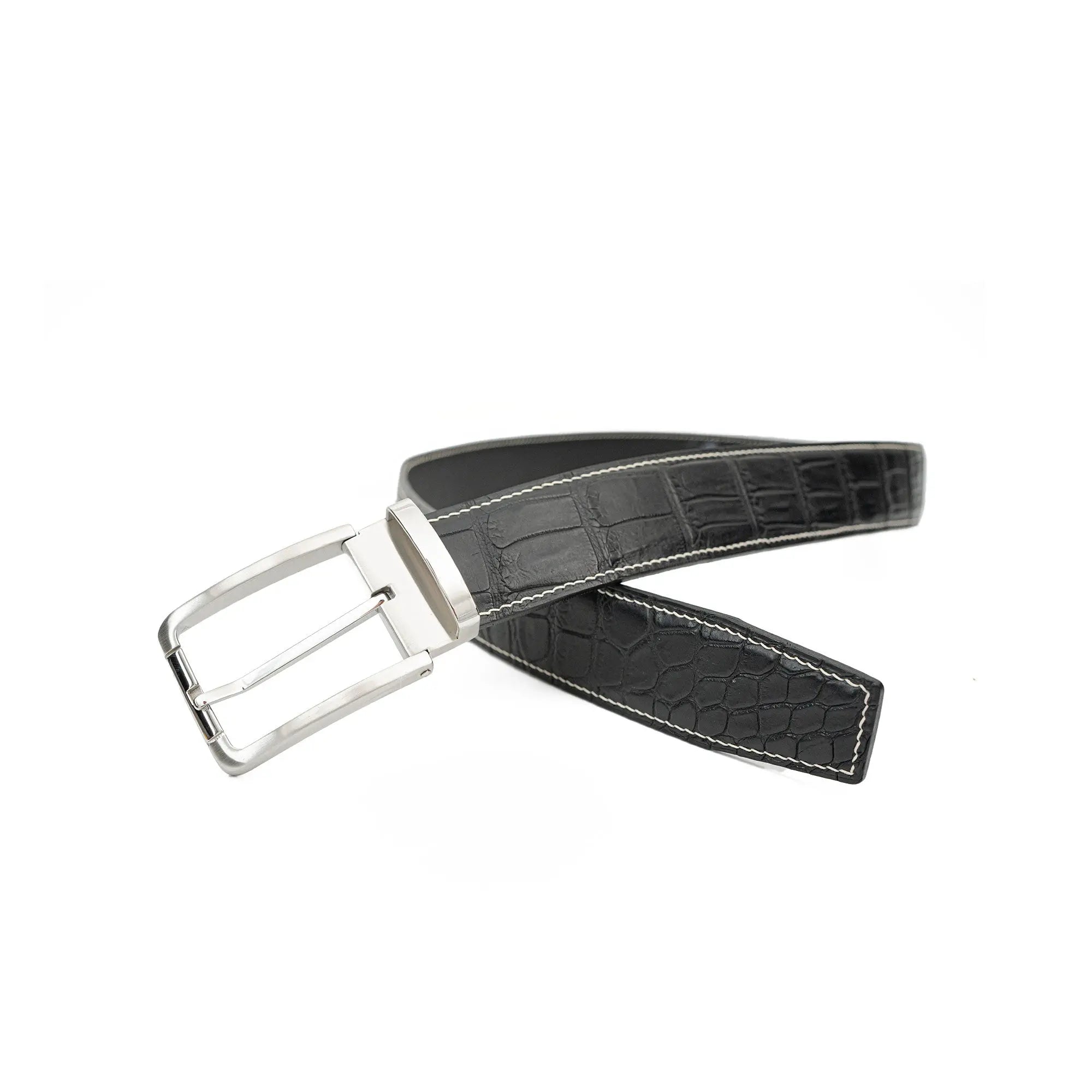 Handcrafted Alligator Leather Belts DVG273