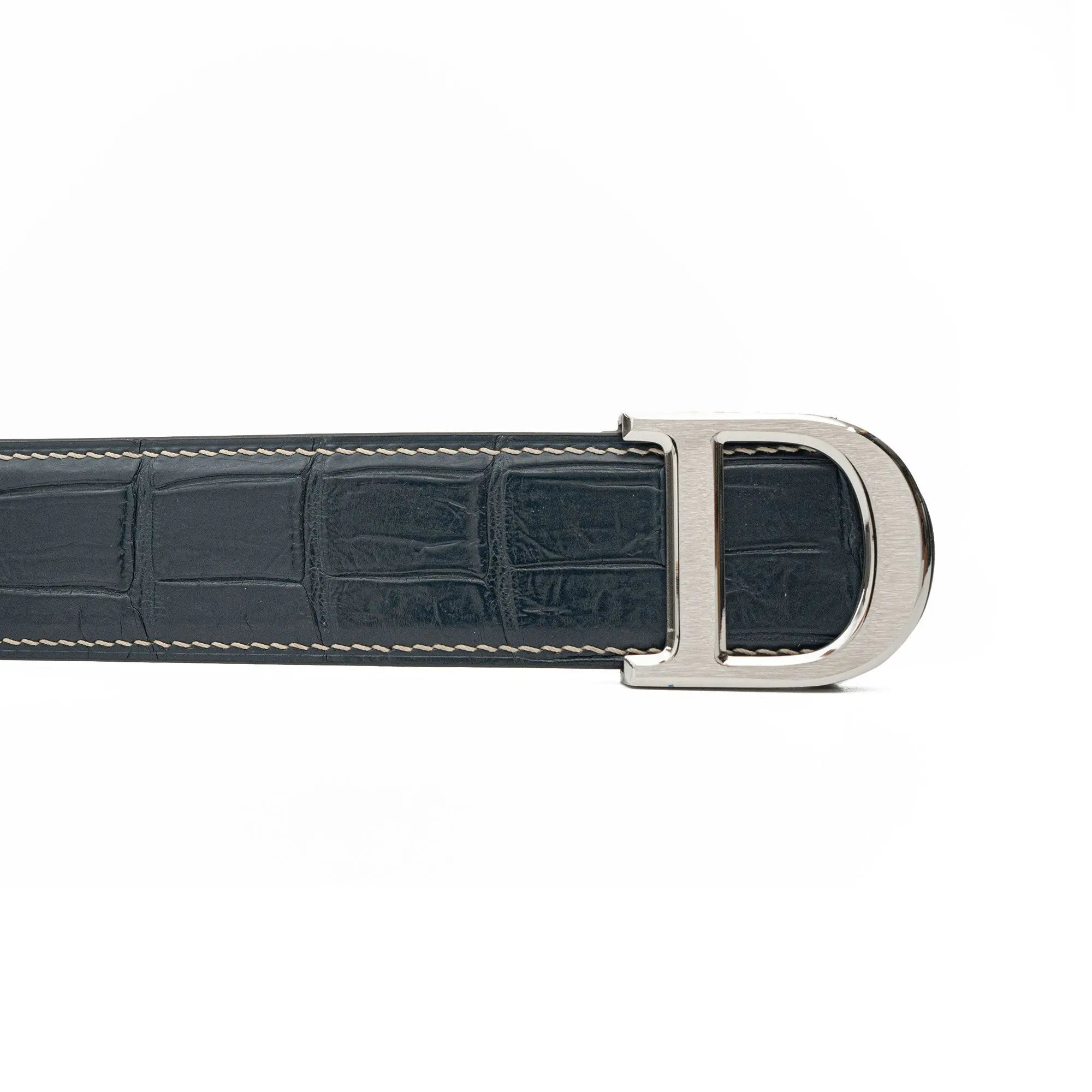 Handcrafted Alligator Leather Belts DVG343