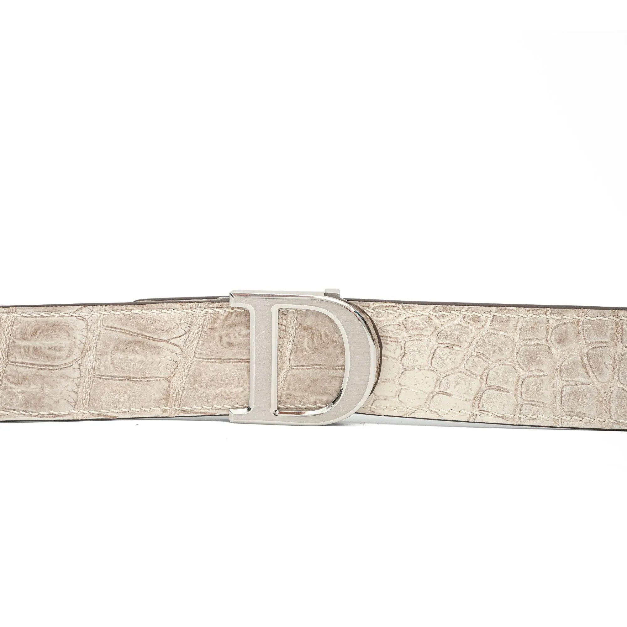 Handcrafted Alligator Leather Belts DVG350