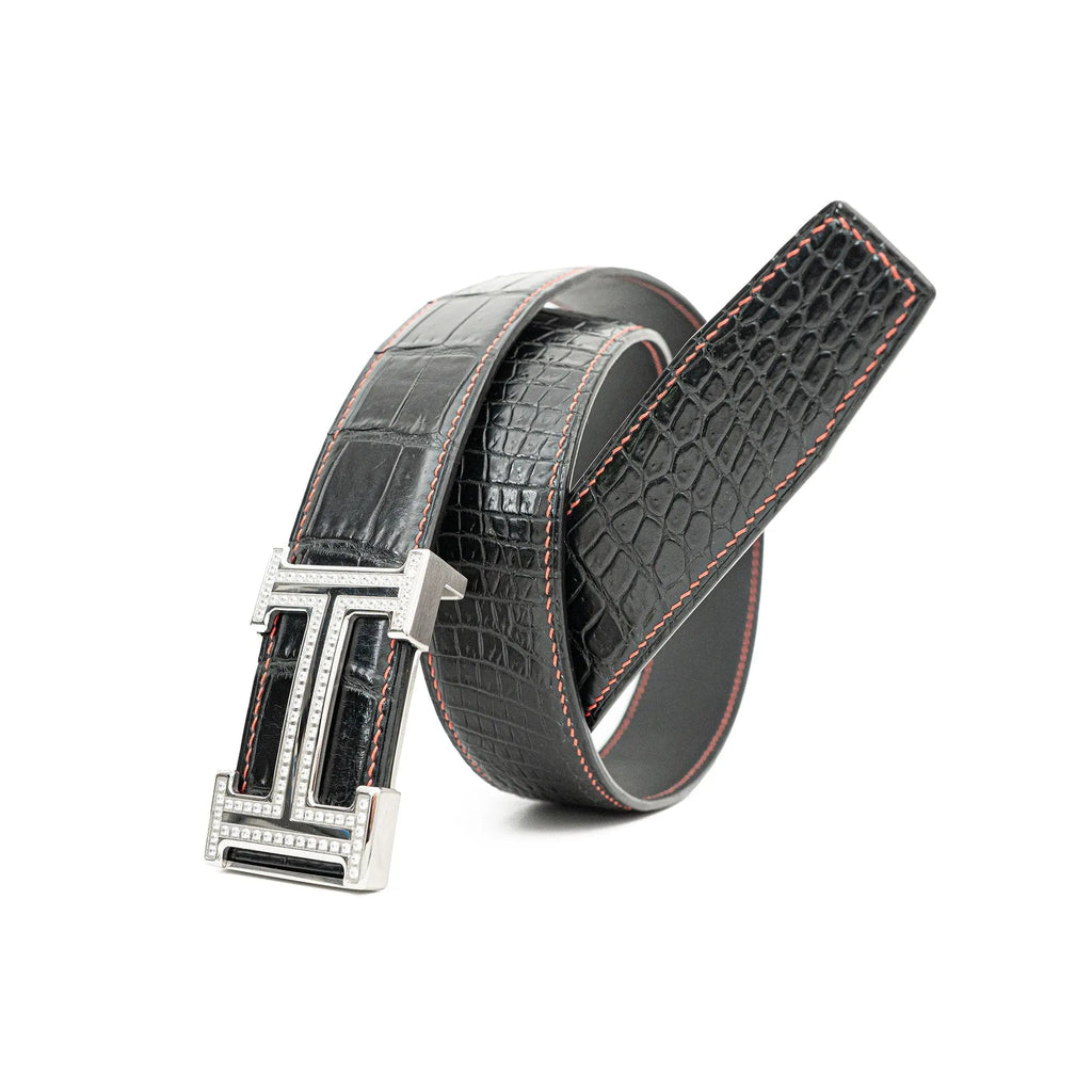 Handcrafted Alligator Leather Belts DVG80