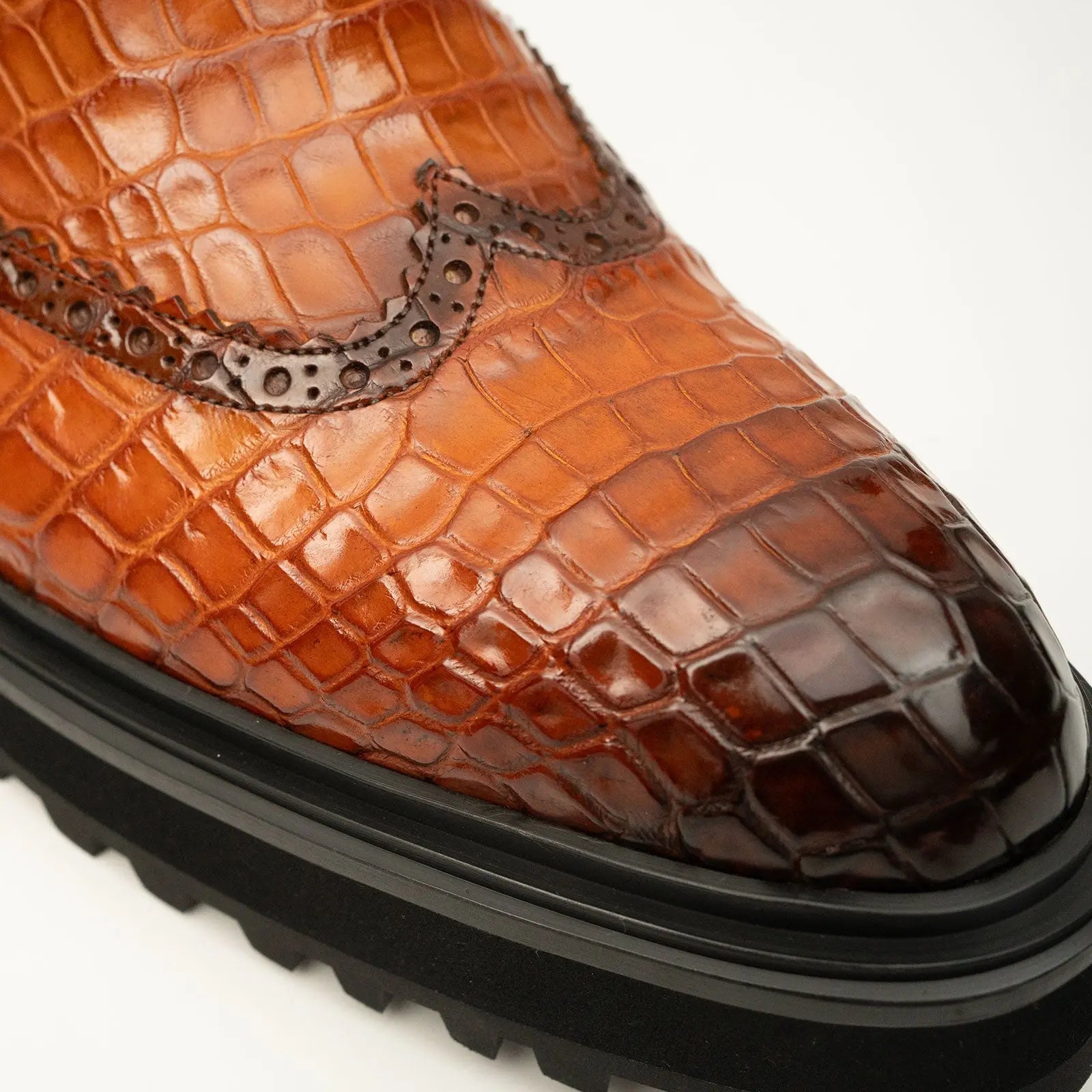 Handmade Nile Crocodile Chelsea Boots