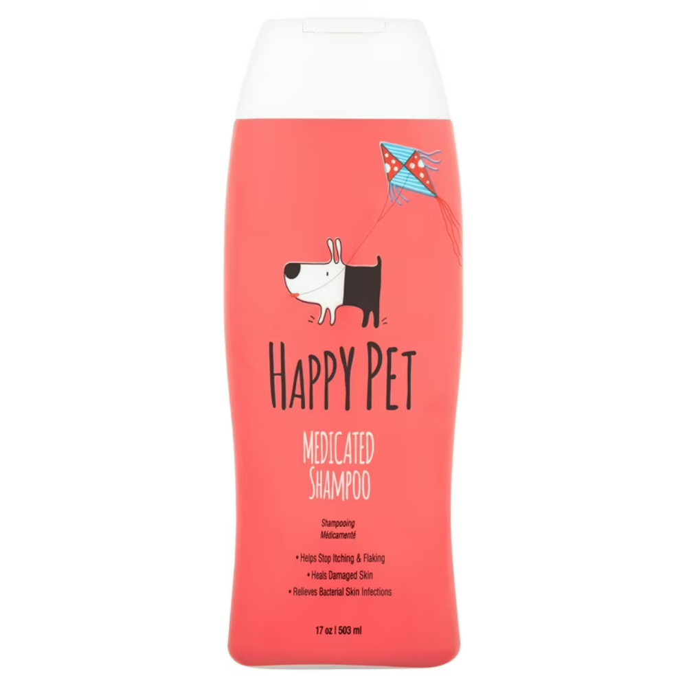 Happy Pet Medicated Shampoo (17oz)