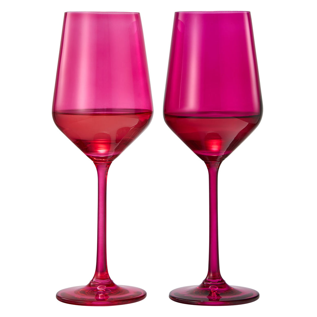 Chica Stemmed Wine Glassware, Set of 2