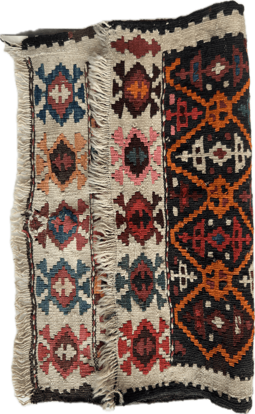 Antique Tribal Shahsavan Caucasian Bagface - 26" X 18"