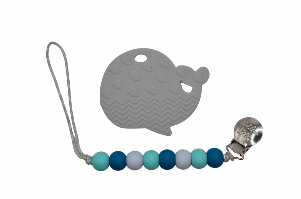 Whale Teether Set