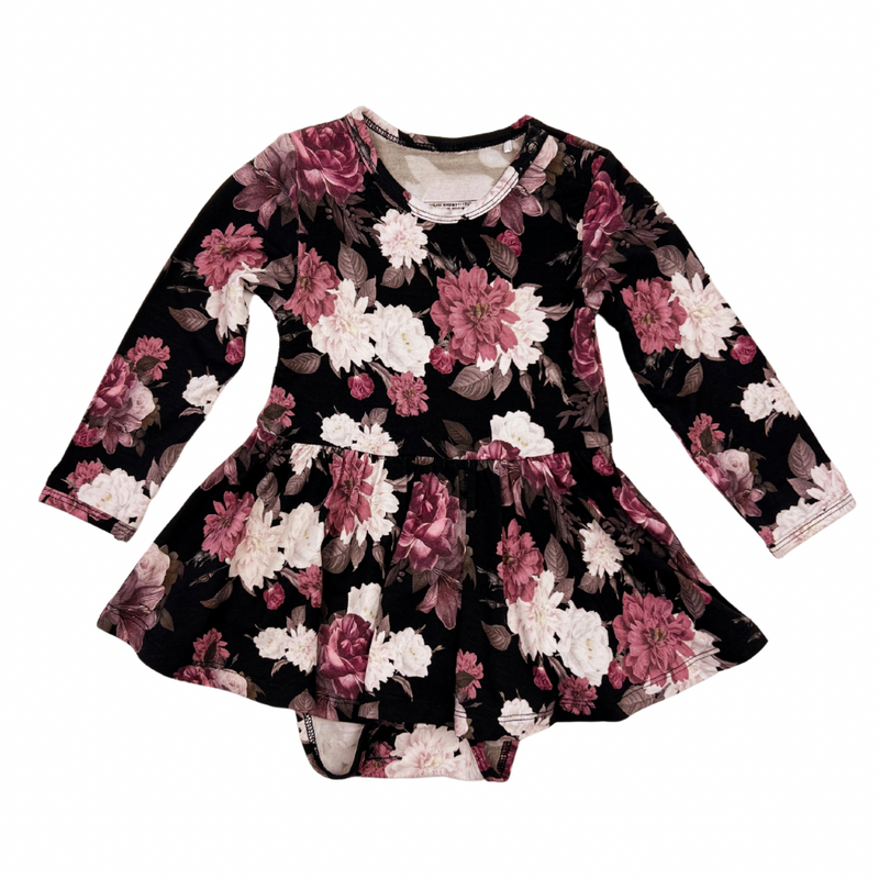 Ruffle Dress Long Sleeve