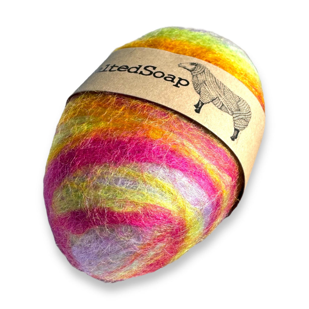 Felted Wool Soap Bars