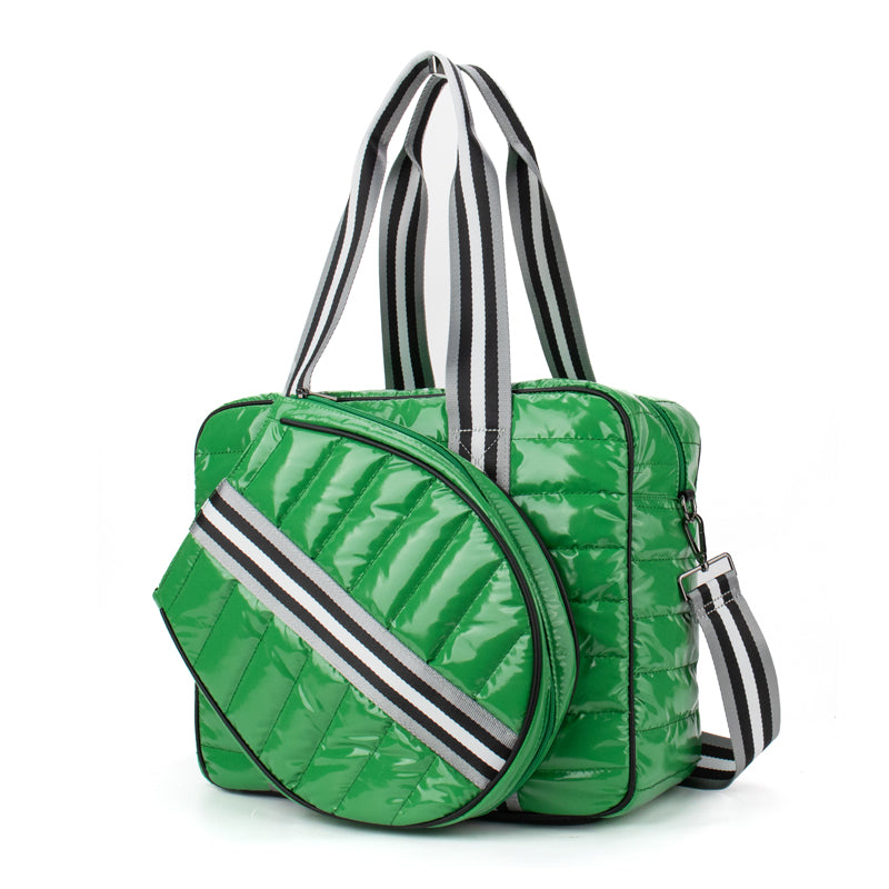 The Brooke | Tennis Puffer Duffel Sport Bag | 6 Colors