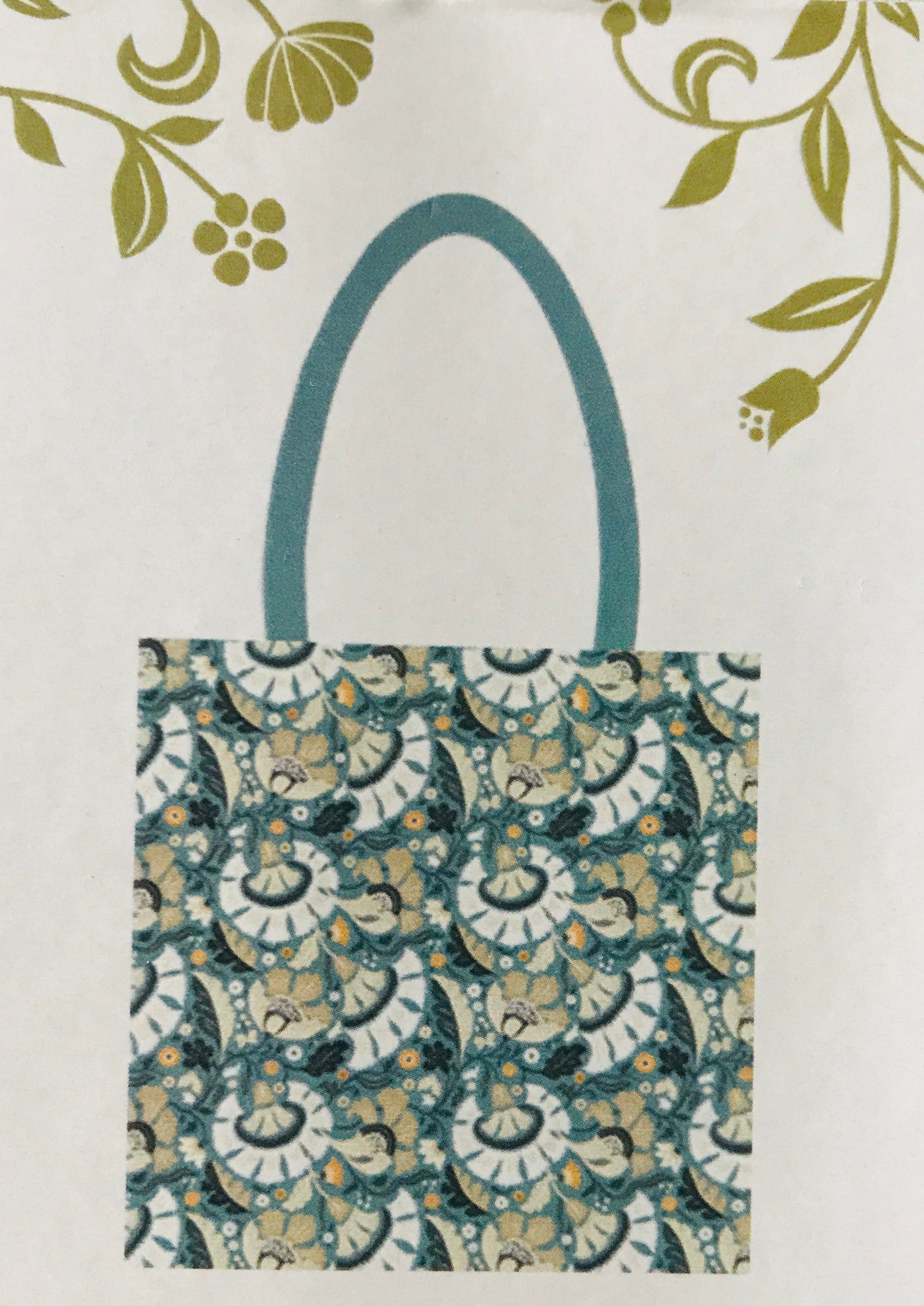 Floral Canvas Tote Bags