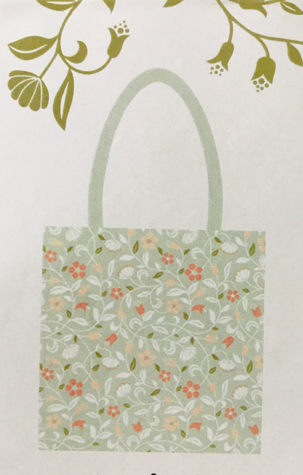 Floral Canvas Tote Bags