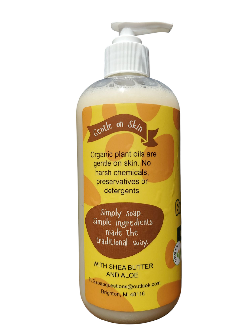 Organic Body Wash-Unscented