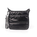 The Carina Puffer Crossbody - Black