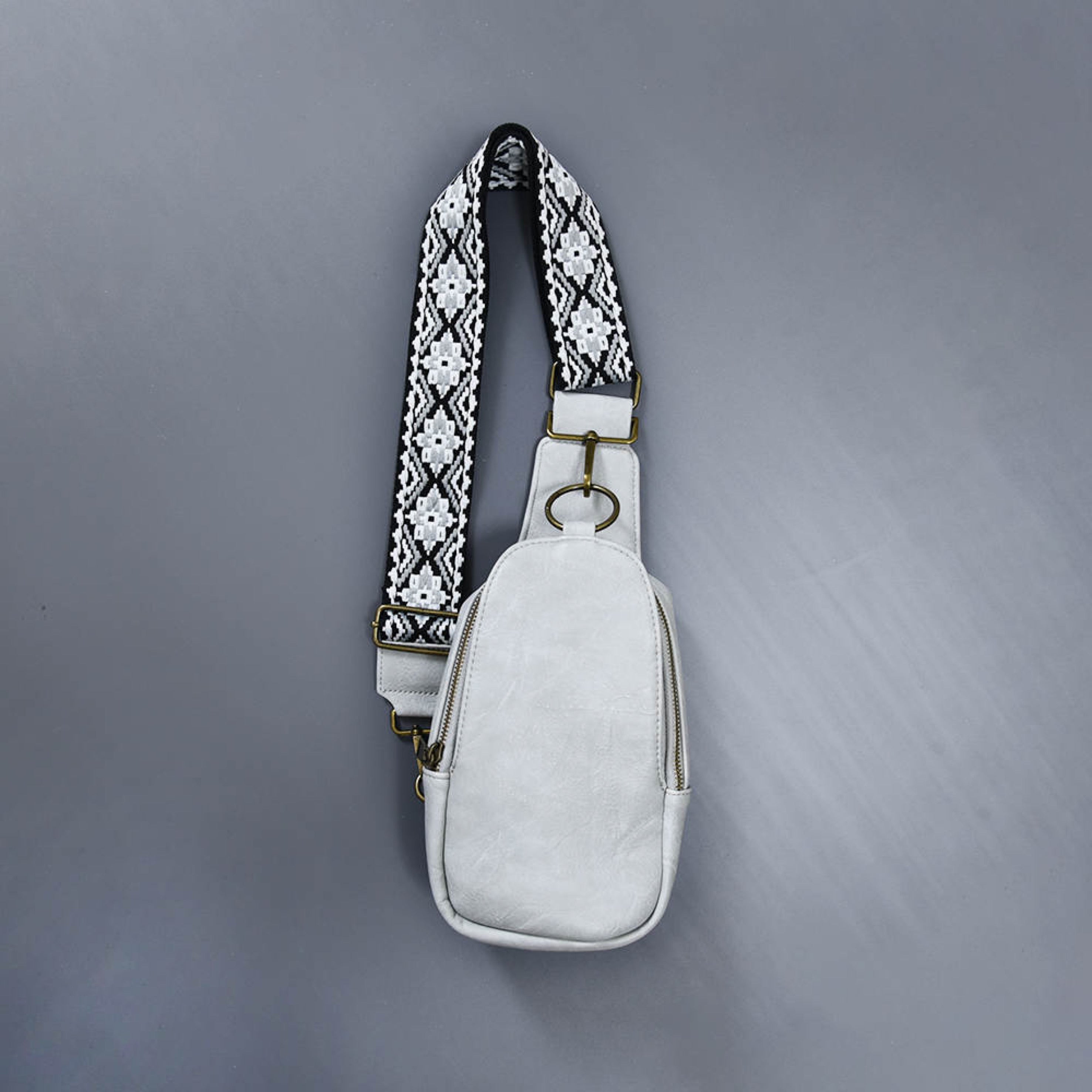 The Isla Sling Bag with Guitar Strap | Gray