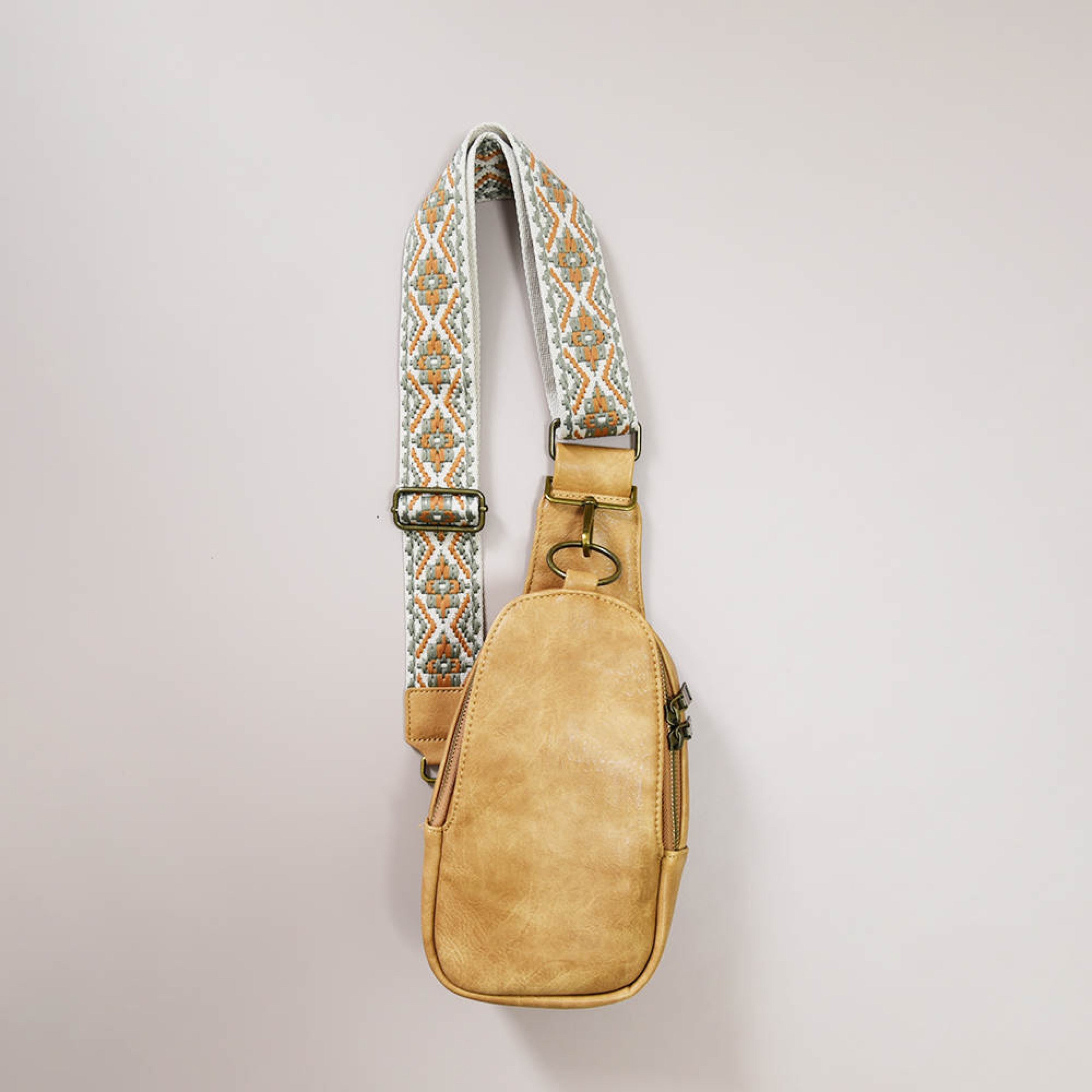 The Isla Sling Bag with Guitar Strap | Brown
