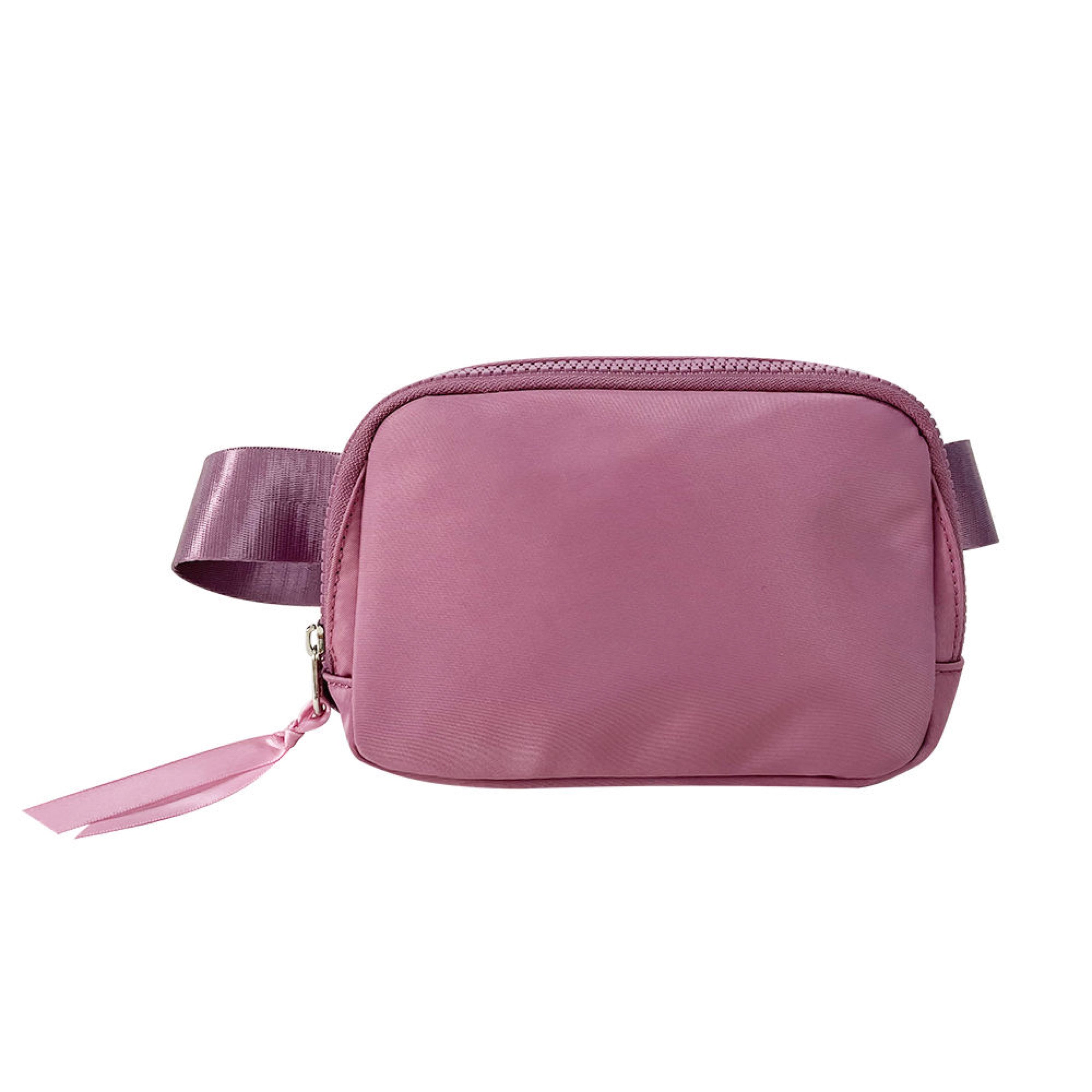 The Lennon Nylon Belt Bag, Sling Bag, Waist Bag | Rose