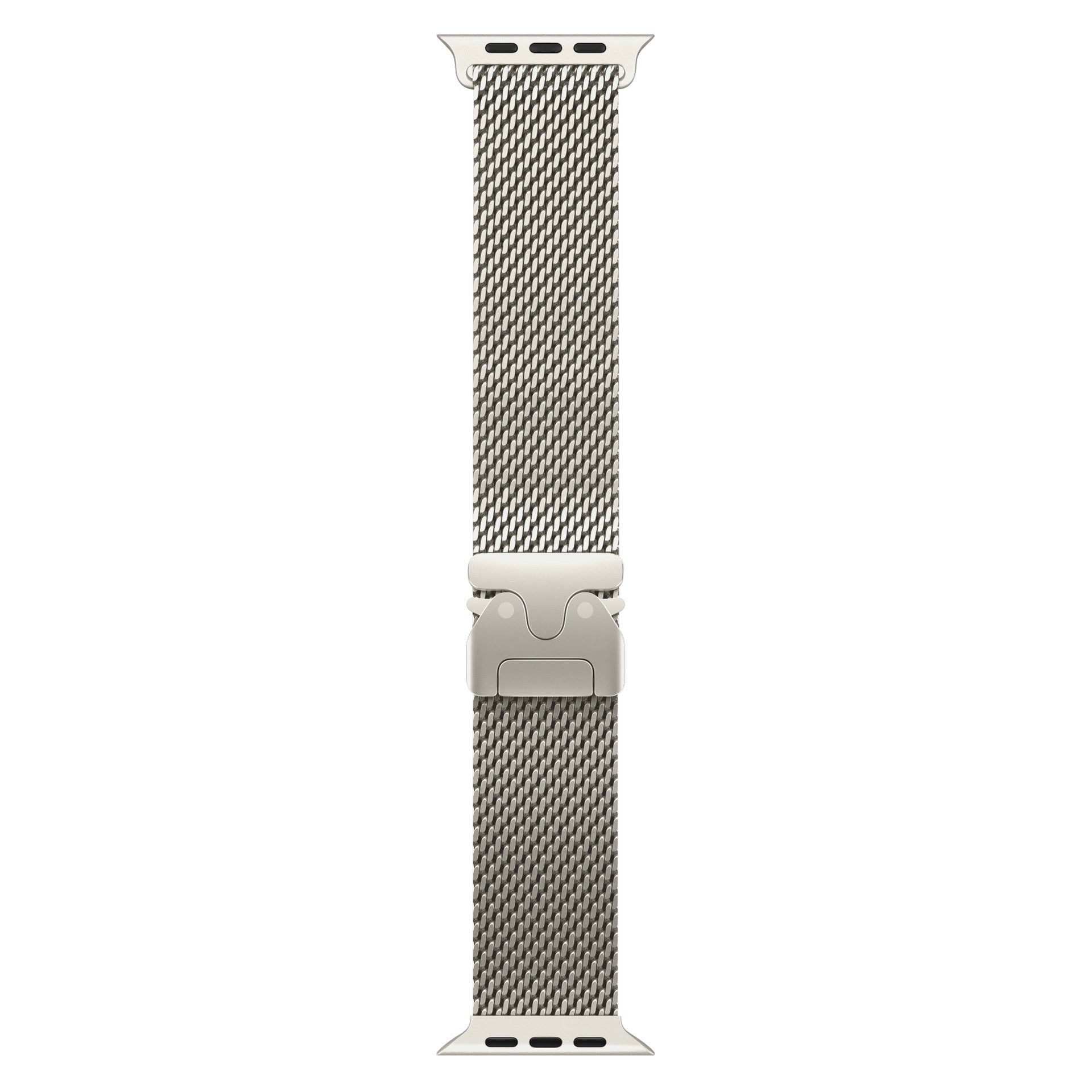 Magnetic Umbrella Buckle Milanese Stainless Steel Strap for Apple Watch