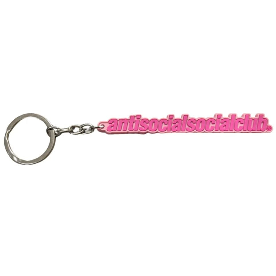 Anti Social Social Club ASSC Sidekick Keychain Pink