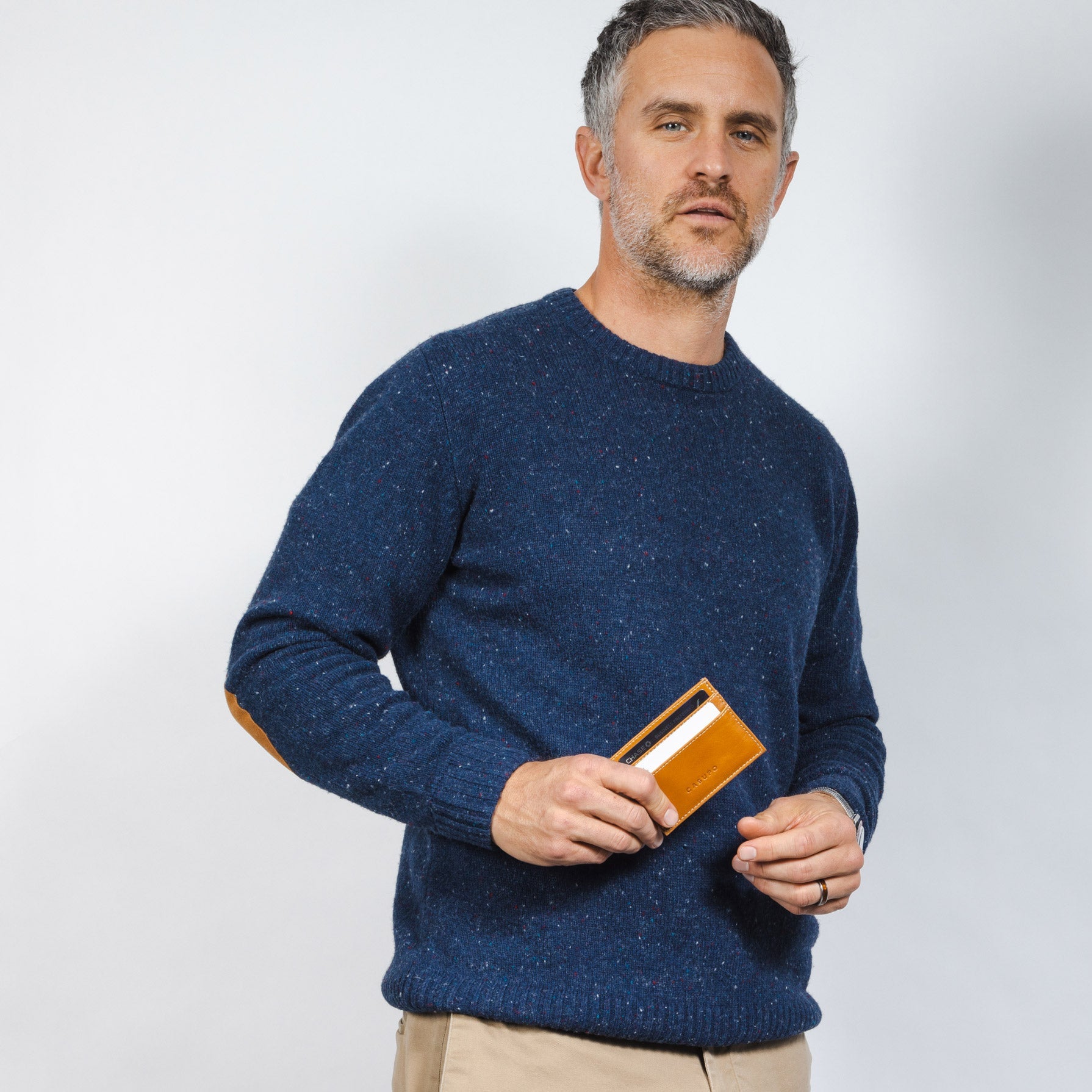 Slim Card Holder Wallet - Natural