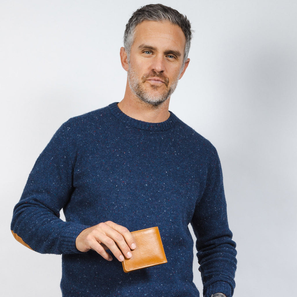 Large Billfold Wallet - Natural