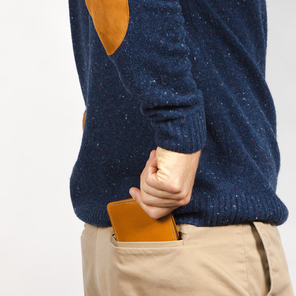 Large Billfold Wallet - Natural