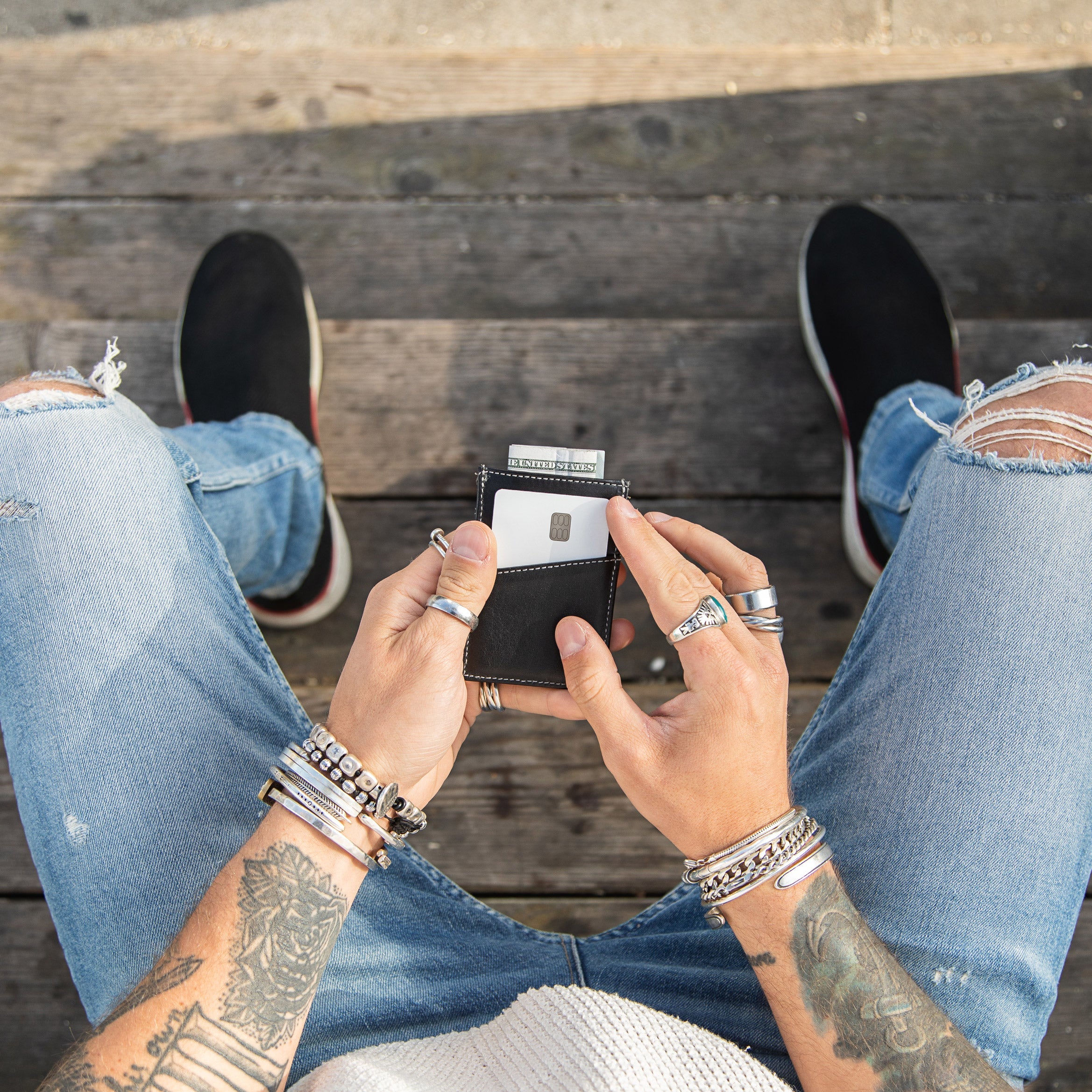 Minimalist Wallet - Black