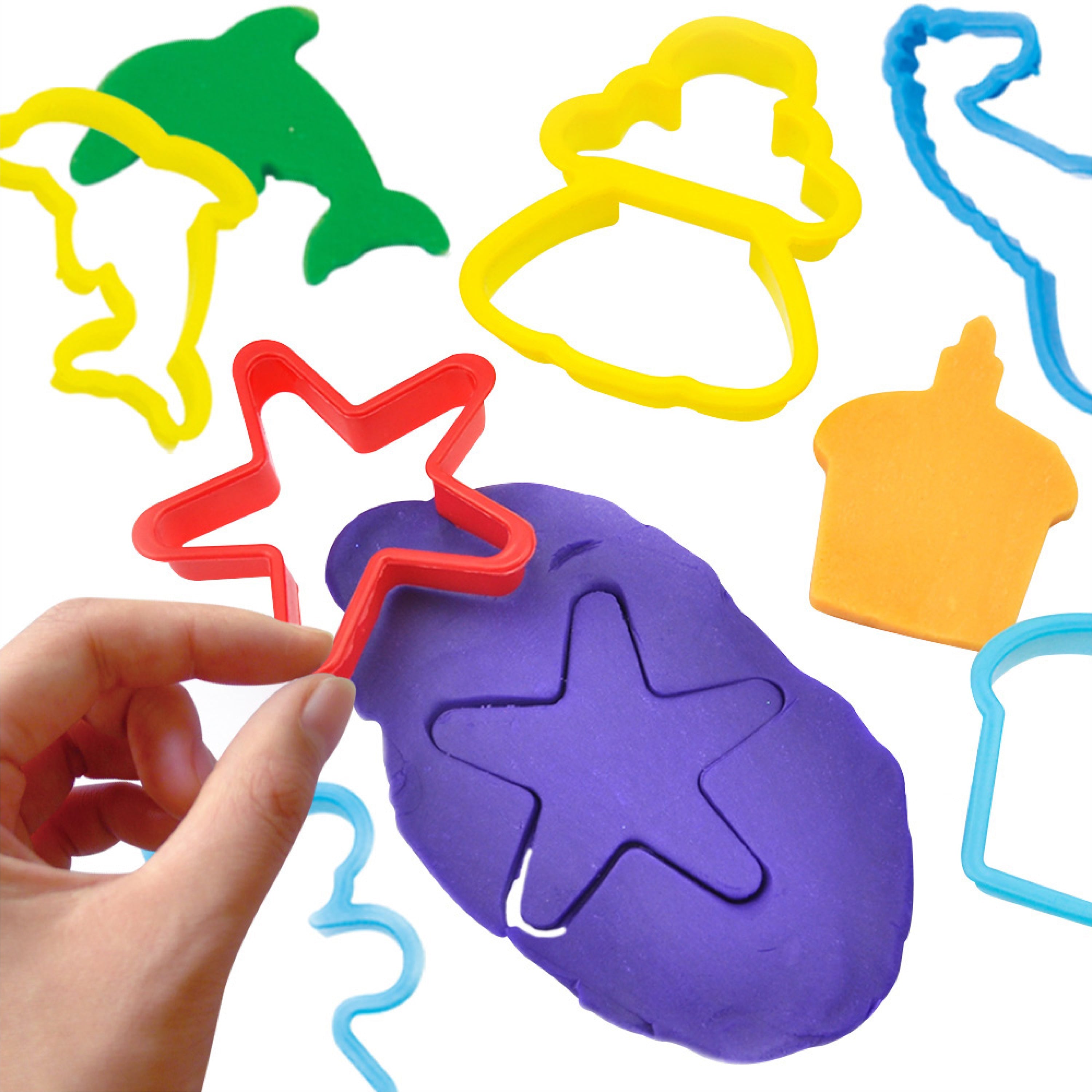 24 Piece Animal Shape Dough Tool Kit