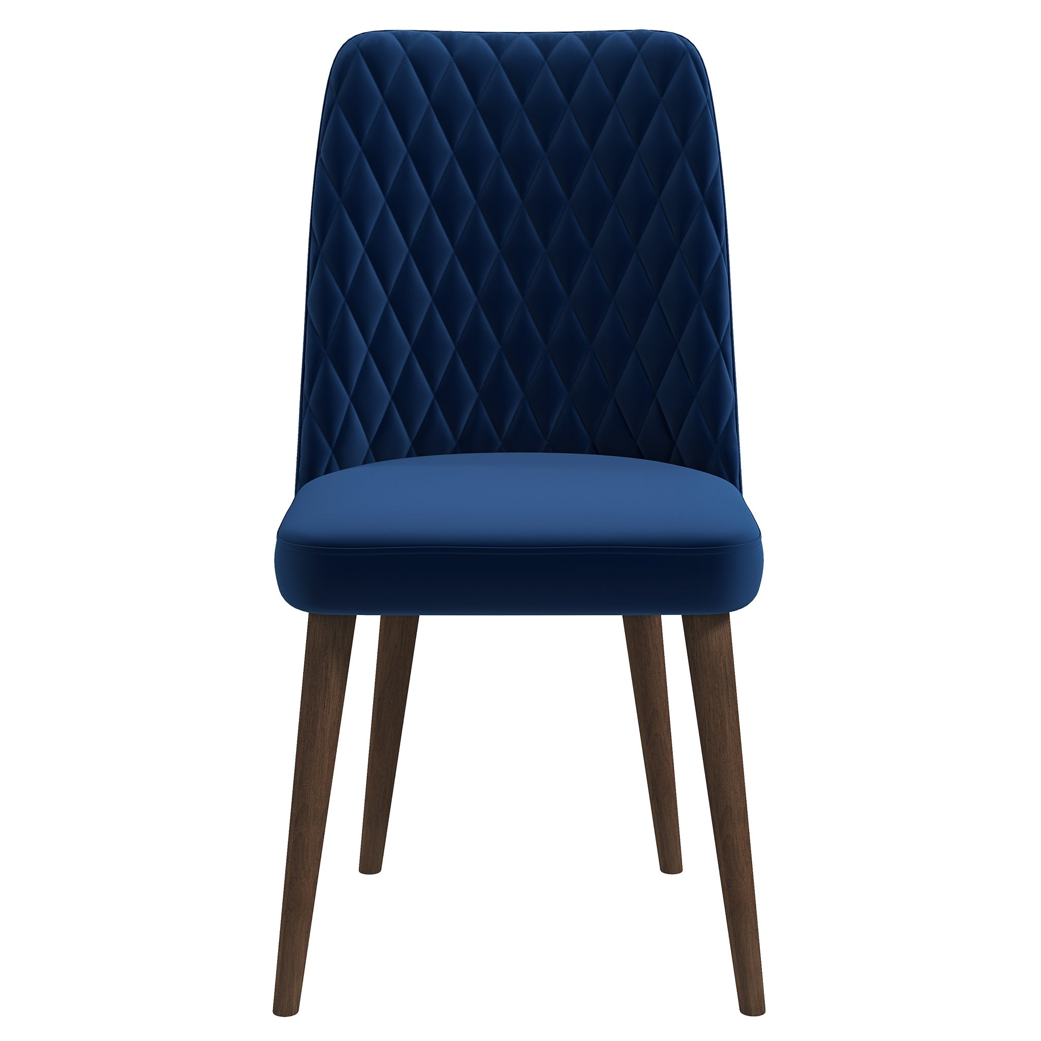 Katie  Navy Blue Velvet Dining Chair (Set Of 2) – Luxury Modern Seatin