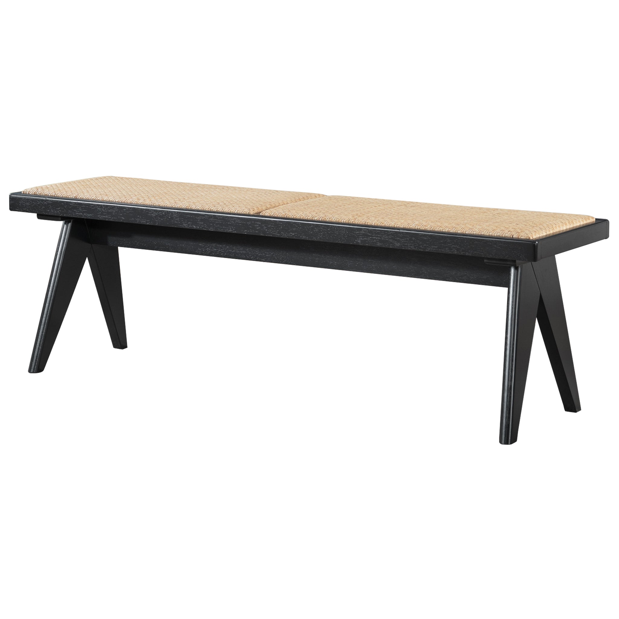 Keira Bench (Rattan) – Luxury Modern Seating – Curated by SHOPLOBBIE |