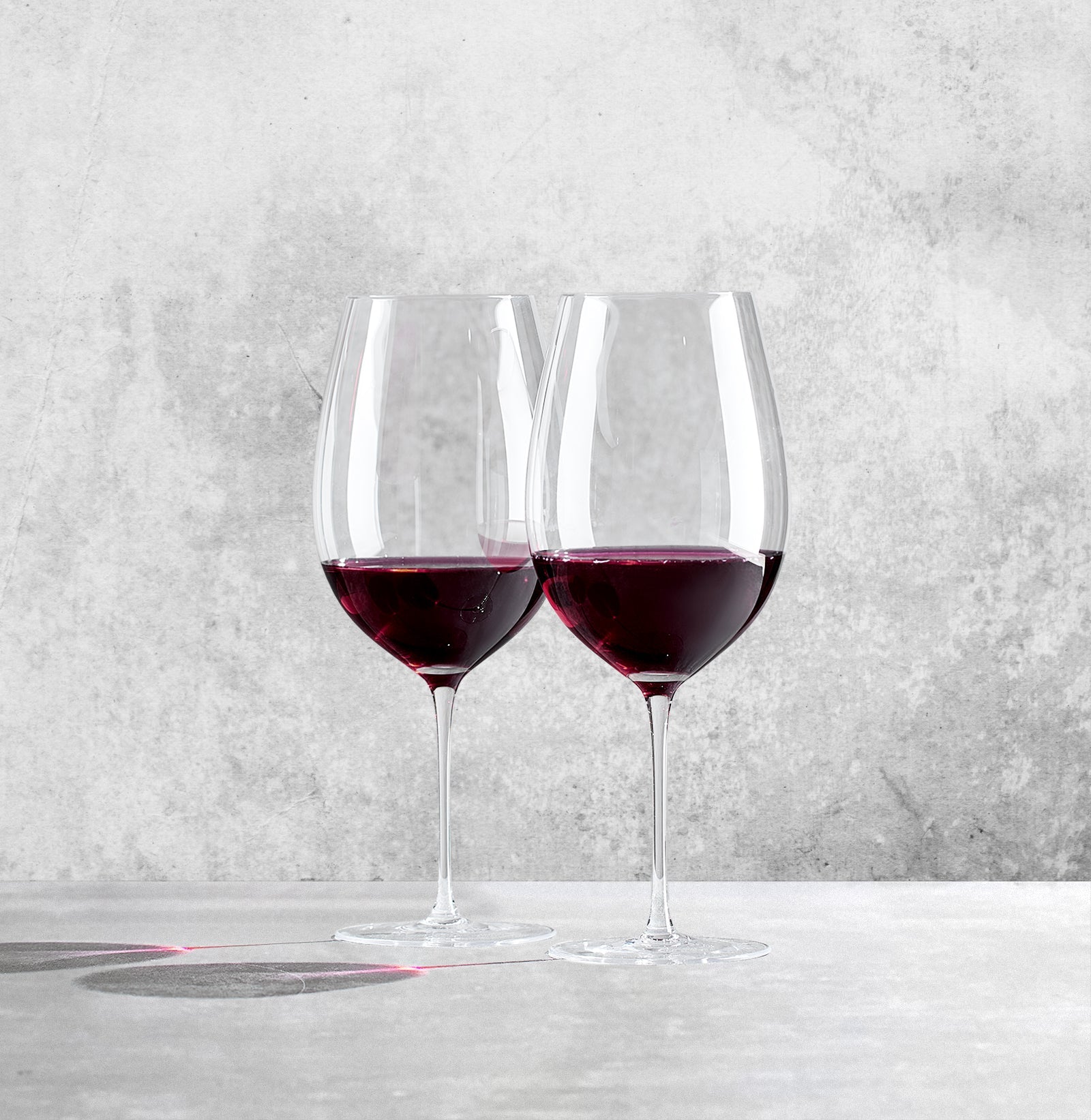 Classica Bordeaux Hand-Blown Stemmed Wine Glassware, Set of 2