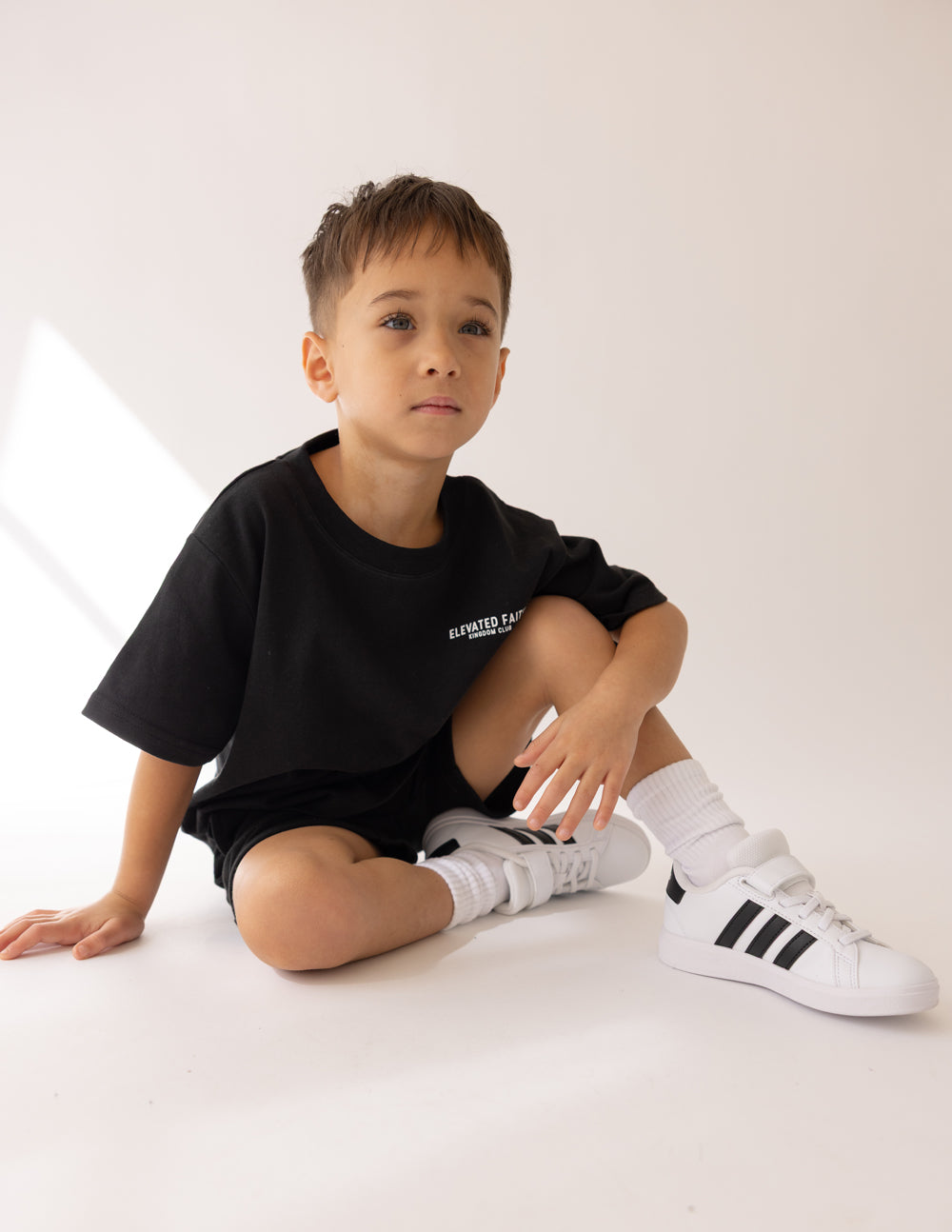 Kingdom Club Black Kids Tee