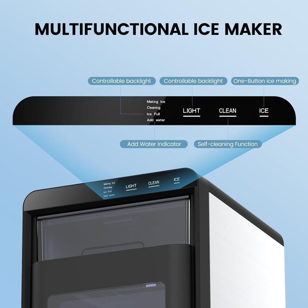 Kismile Nugget Ice Maker Countertop 58020RIM0