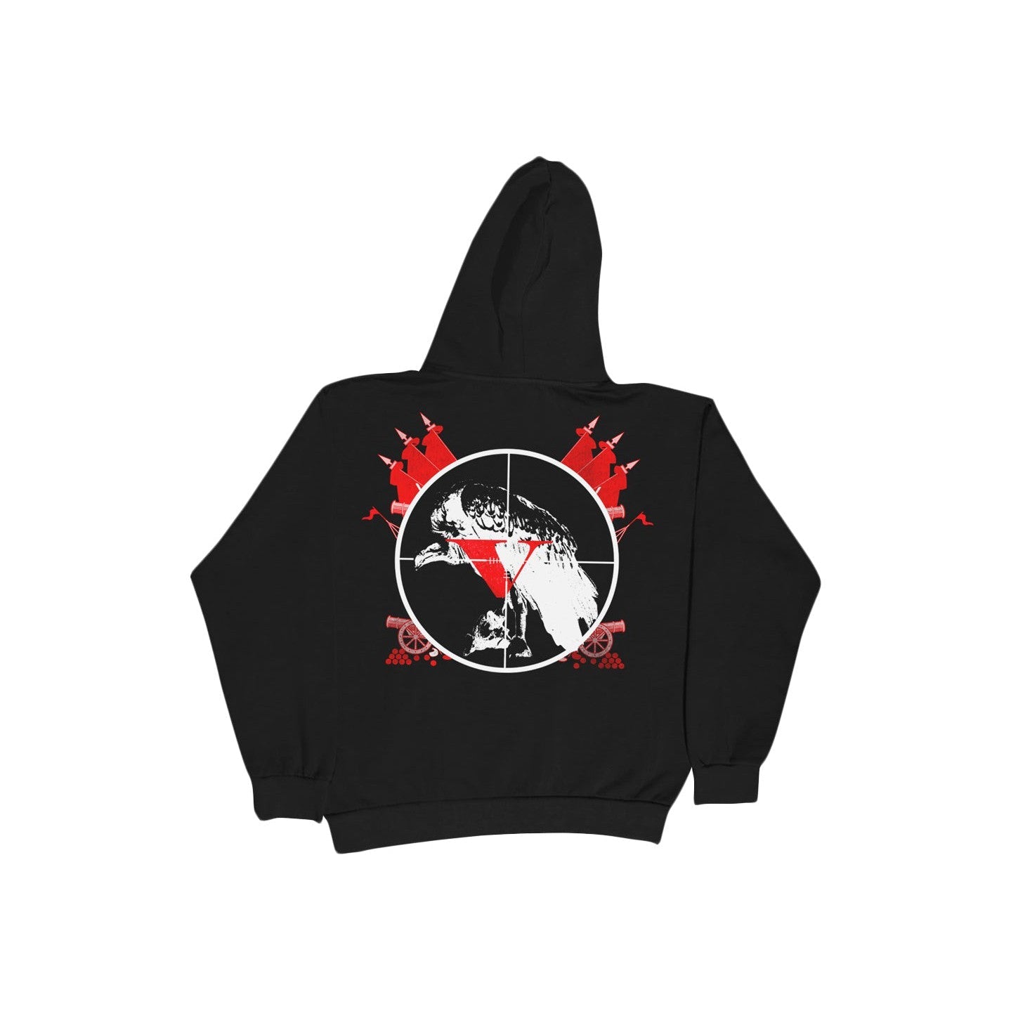 Kodak Black x Vlone 47 Hoodie Black