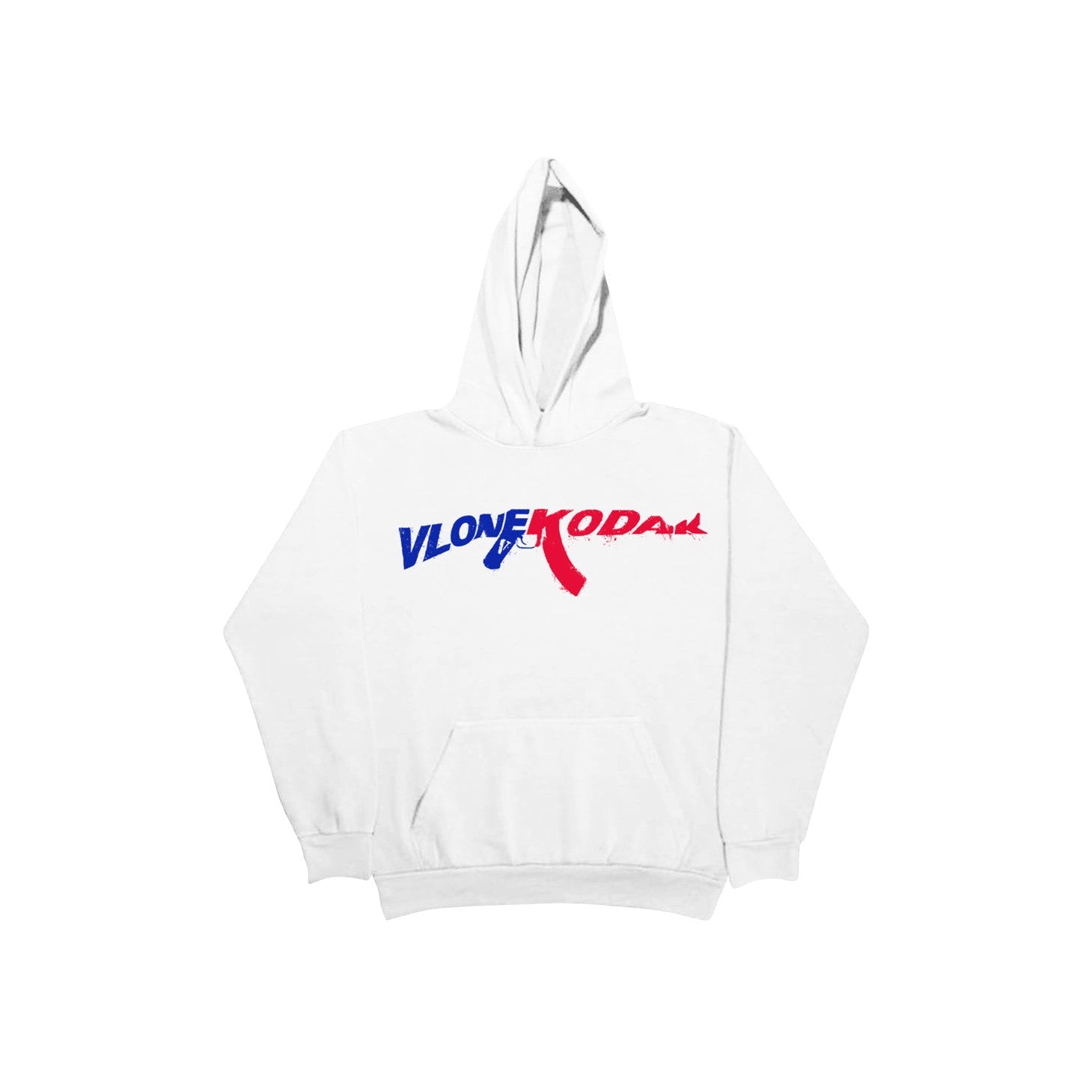 Kodak Black x Vlone 47 Hoodie White