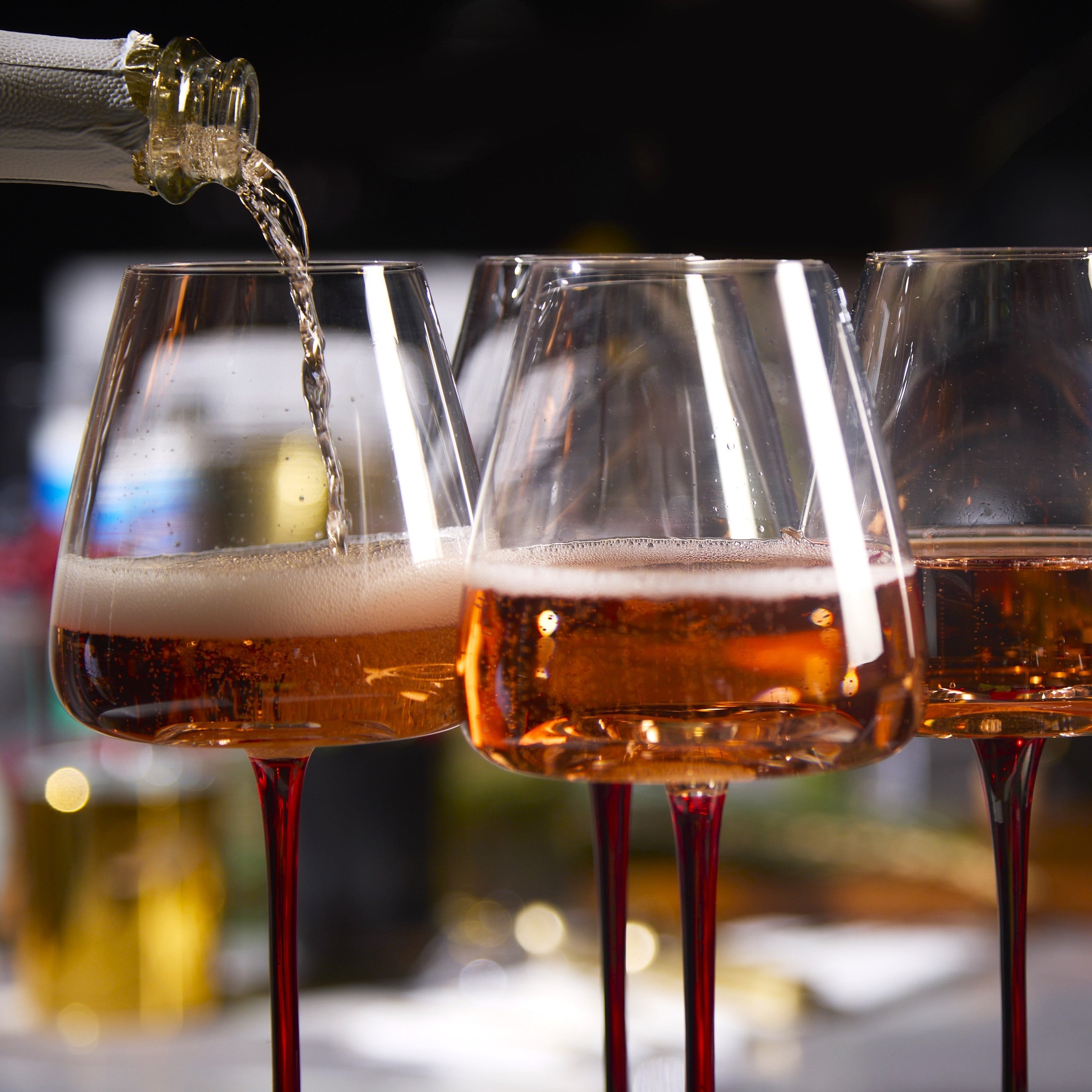 Concave Wine Glasses - 20oz