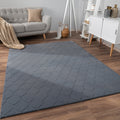 Soft Washable Area Rug Aspen with Moroccan Pattern