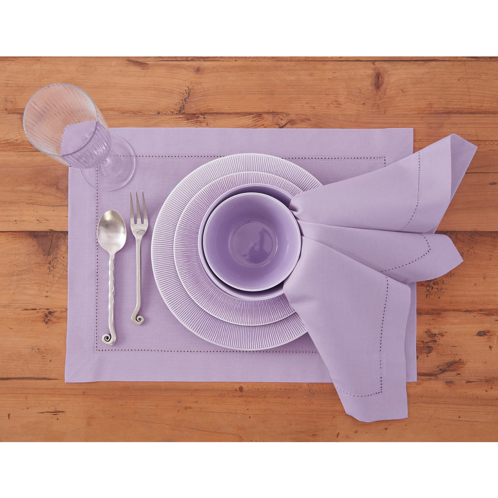 Cotton Linen Hemstitch Napkins