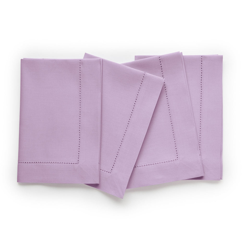 Cotton Linen Hemstitch Napkins